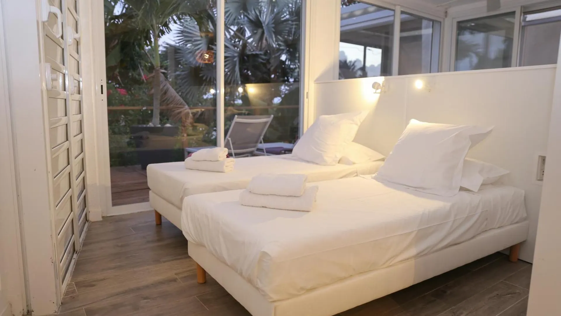 Villa Nirvana Vue Mer Piscine Plage De Petit Havre A 200 Metre Le Gosier  Γουαδελούπη